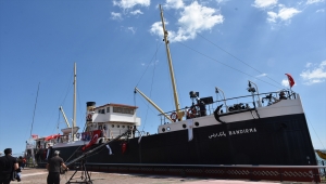 Samsun'da Bandırma Gemi Müze ve Milli Mücadele Açık Hava Müzesi'ne ziyaretçi akını