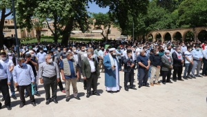 Şanlıurfa ve Adıyaman'da Filistinli şehitler için gıyabi cenaze namazı kılındı