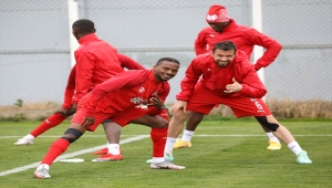 Sivasspor, Medipol Başakşehir maçı hazırlıklarını sürdürdü 