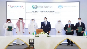 Suudi şirketi ACWA Power, Özbekistan'da Orta Asya'nın en büyük rüzgar santralini kuracak