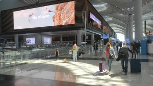 "Tam kapanma"nın sona ermesiyle İstanbul Havalimanı'nda yoğunluk arttı