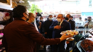 TBMM Başkanı Şentop, Tekirdağ'da incelemelerde bulundu