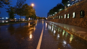 Tekirdağ'da sağanak etkili oluyor 