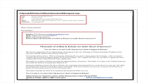 Terör örgütü PYD'nin, Kobani olayları talimatını HDP'ye e-postayla bildirdiği ortaya çıktı