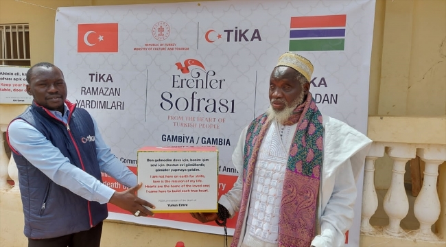 TİKA'dan Gambiya'daki ihtiyaç sahibi ailelere ramazan yardımı