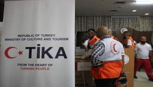 TİKA'dan Kudüs'teki doğum ve kadın hastalıkları hastanesine ilk yardım malzemesi desteği