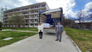 TİKA'dan Saraybosna Kantonu Yaşlılara Hizmet Merkezine donanım desteği