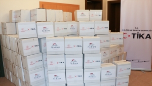 TİKA, KKTC'de 2 bin hijyen paketi dağıttı