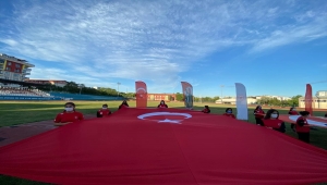 Trakya'da saat 19.19'da İstiklal Marşı okundu