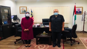 Türkiye'nin Kuala Lumpur Büyükelçisi Kavakcı'dan Filistin Büyükelçisi Velid'e destek ziyareti