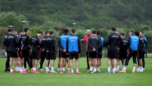 Ümit Milli Futbol Takımı'nda Ukrayna maçı hazırlıkları