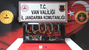 Van'da gümrük kaçağı kripto para üretim cihazı ele geçirildi