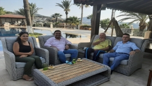 AK Parti Bodrum İlçe Başkanı Osman Gökmen'den, Ali Şen'e ziyaret 