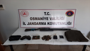 Amanoslarda PKK'lı teröristlere ait silah, mühimmat ve yaşam malzemeleri ele geçirildi