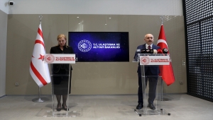 Bakan Karaismailoğlu, KKTC'li mevkidaşıyla ortak basın toplantısı düzenledi
