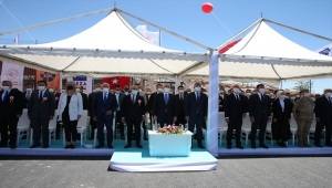 Bakan Karaismailoğlu, Mardin-Midyat Yolu Temel Atma Töreni'ne katıldı 