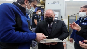 Bakan Varank, yerli balistik çözümler üreten Nurol Teknoloji'yi ziyaret etti: