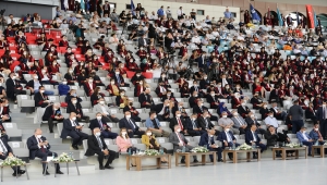 Bakanlar Gül ve Elvan, Hasan Kalyoncu Üniversitesi Mezuniyet Töreni'ne katıldı