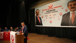 BBP Genel Başkanı Destici, Eskişehir 9. Olağan İl Kongresi'nde konuştu: