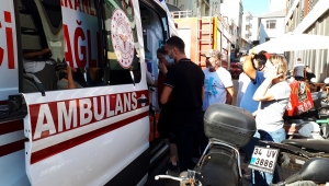 Çanakkale'de bir büfede çıkan yangında 2 kişi yaralandı