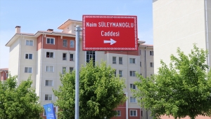 "Cep Herkülü" Naim Süleymanoğlu'nun ismi Edirne'de caddeye verildi