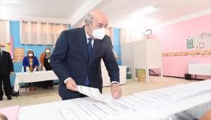 Cezayir Cumhurbaşkanı Tebbun: "Seçim sonuçları ne olursa olsun demokrasiye uygun kararlar alacağız"