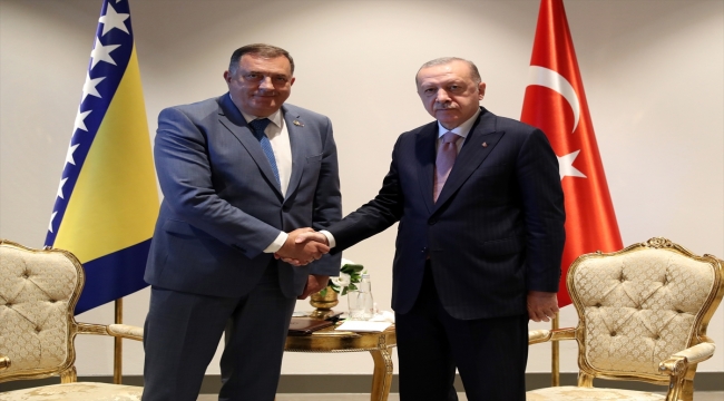 Cumhurbaşkanı Erdoğan, Bosna-Hersek Devlet Başkanlığı Konseyi üyeleriyle görüştü