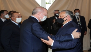 Cumhurbaşkanı Erdoğan, Macaristan Başbakanı Orban ile bir araya geldi