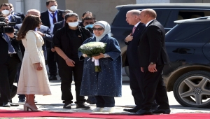 Cumhurbaşkanı Erdoğan Şuşa'da