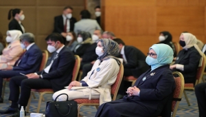Cumhurbaşkanı Recep Tayyip Erdoğan'ın eşi Emine Erdoğan, "Van Gölü Sempozyumu"nda konuştu: