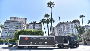 Cumhurbaşkanlığı İletişim Başkanlığı Dijital Tırı'nın yeni durağı Mersin oldu 