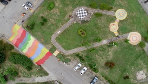 Düzce sokakları gönüllüler ve dezavantajlı grupların bir araya getirilmesiyle renklendi