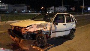 Edirne'de iki otomobilin çarpıştığı kazada 4 kişi yaralandı