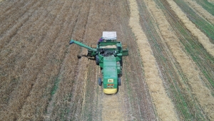 Edirne'de yağışlar nedeniyle ara verilen arpa hasadı başladı 