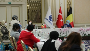 Emine Erdoğan Brüksel'de Maarif Vakfının istişare toplantısına katıldı