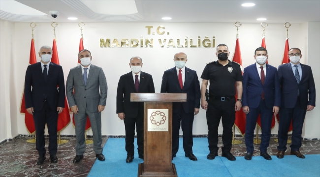 Emniyet Genel Müdürü Mehmet Aktaş, Mardin Valiliğini ziyaret etti