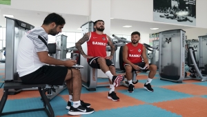 Gaziantep'te futbolculara sakatlık risk analiz testi yapıldı