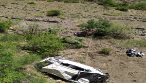 Giresun'da otomobil uçuruma yuvarlandı: 2 ölü, 2 yaralı