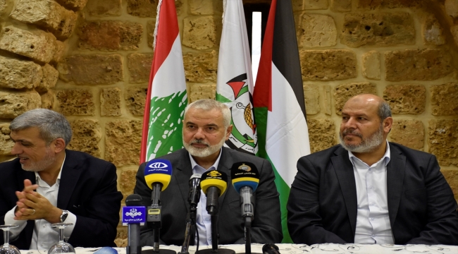 Hamas lideri Heniyye: "Kudüs davasının (İsrail'le) müzakere masasına yatırılmasını reddettik"