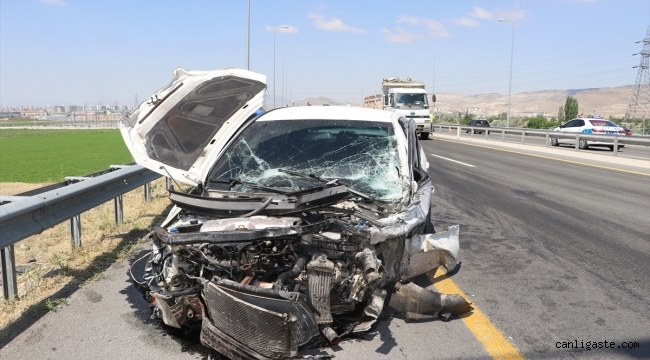 Kayseri Kuzey Çevreyolunda trafik kazası: 5 yaralı