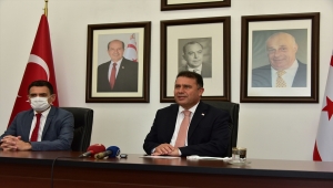 KKTC Başbakanı Saner: "Türkiye ile Kıbrıs konusunda tam bir mutabakat içindeyiz"