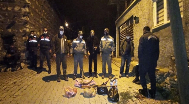 Konya'da 4 yaban keçisini avlayan 3 kişiye 120 bin lira ceza