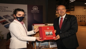 Medya partneri AA'nın standı, Antalya Diplomasi Forumu'nda büyük ilgi görüyor