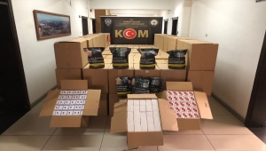 Mersin'de 3 milyon 310 bin bandrolsüz makaron ele geçirildi 