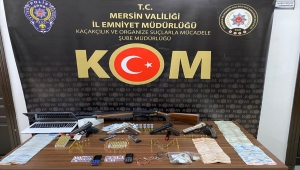 Mersin'de organize suç örgütüne yönelik operasyonda 16 şüpheli yakalandı