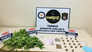 Mersin'de uyuşturucu operasyonlarında yakalanan 4 şüpheli tutuklandı