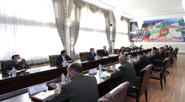 Milli Savunma Bakanı Akar, Tacikistan'da 