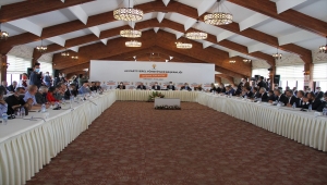 Özhaseki, AK Parti Yerel Yönetimler Başkanlığı İstişare Toplantısı'nda konuştu: