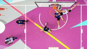 "Red Bull Half Court 3x3" sokak basketbolu turnuvasının ilk eleme turu Bursa'da yapıldı
