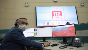 Rize'de 112 Acil Çağrı Merkezi hizmete girdi
